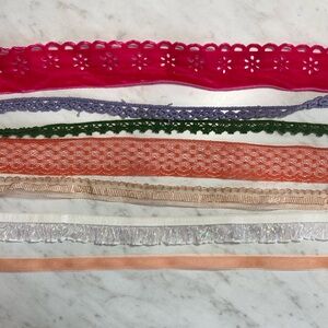 Ribbon Trim 24” Each Webster’s Pages